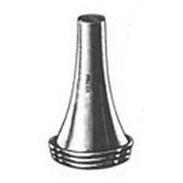 Speculum Ear 4-6mm #1/2/3 Round Tip Chrome Ea